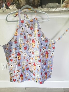Vintage Handmade Cotton Apron